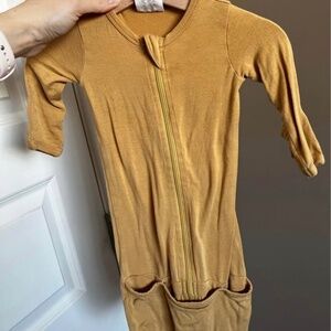 Golden yellow bundler sleep sack